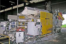 Zitai ZDC-800T-V2BP, used cold chamber die cast machine sold to a customer in China