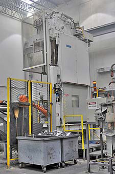 Reis Four Post Hydraulic Trim Press